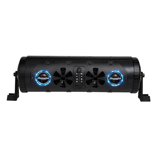 Bazooka G3 Bluetooth 16 inch Party Bar | 450-watt Max Power | LED Lights | Party Button Music Sharing | Marine Grade Speakers | Off Road, Golf Cart, Marine, and Outdoor Speaker System - Image 1