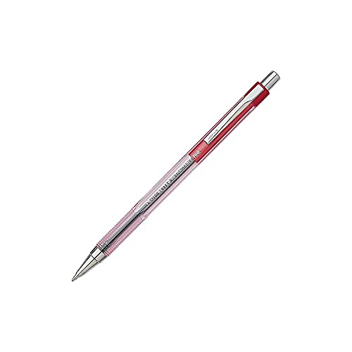 Pilot The Better Ball Point Pen Refillable & Retractable Ballpoint Pens, Fine Point, Red Ink, 12-Pack (30002) - Image 2