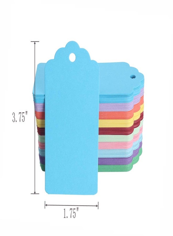 WARMBUY Colorful Gift Tags with Jute Twine, 200Pcs - Image 3