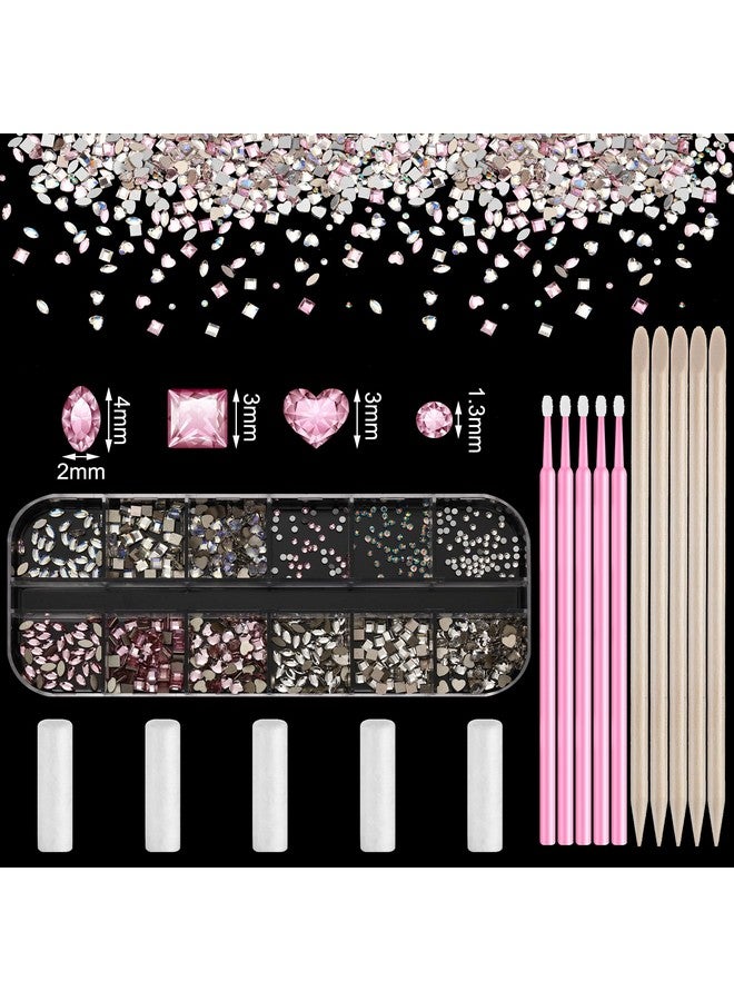 Sosation 377 Pieces Tooth Gem for Teeth Tooth Jewelry Kit DIY Fashionable Tooth Artificial Crystal Reflective Tooth for Halloween Christmas Teeth Party Decorations - Image 2
