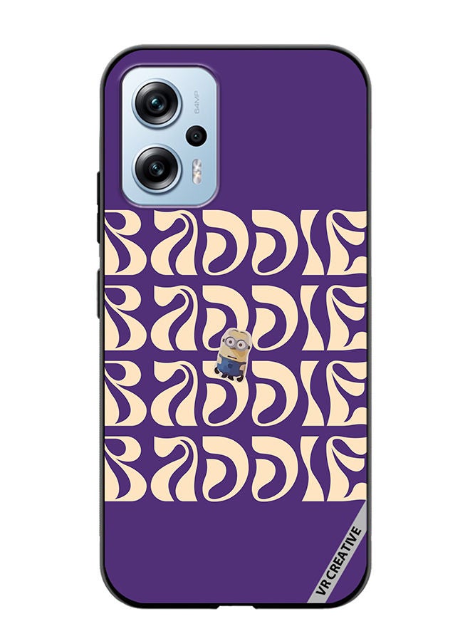 VR CREATIVE Protective Case Cover For Xiaomi Poco X4 GT Baddie With Minion Design Multicolour - Image 1