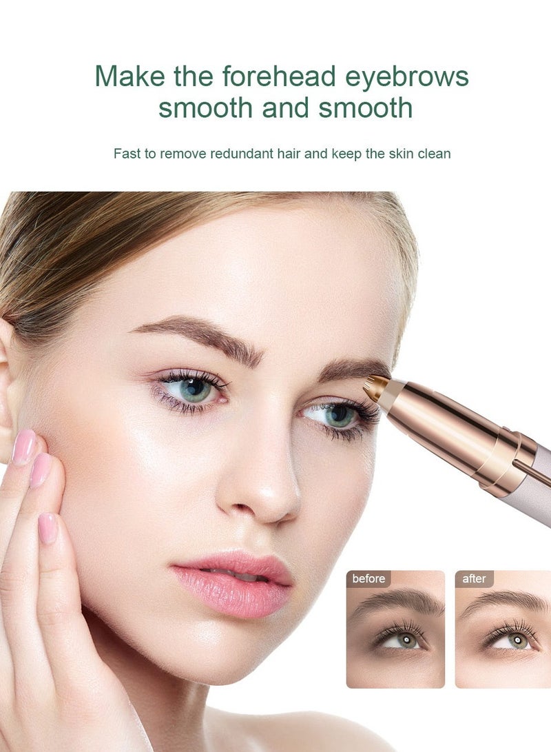 Generic Electric eyebrow trimmer( gold)  - Image 2