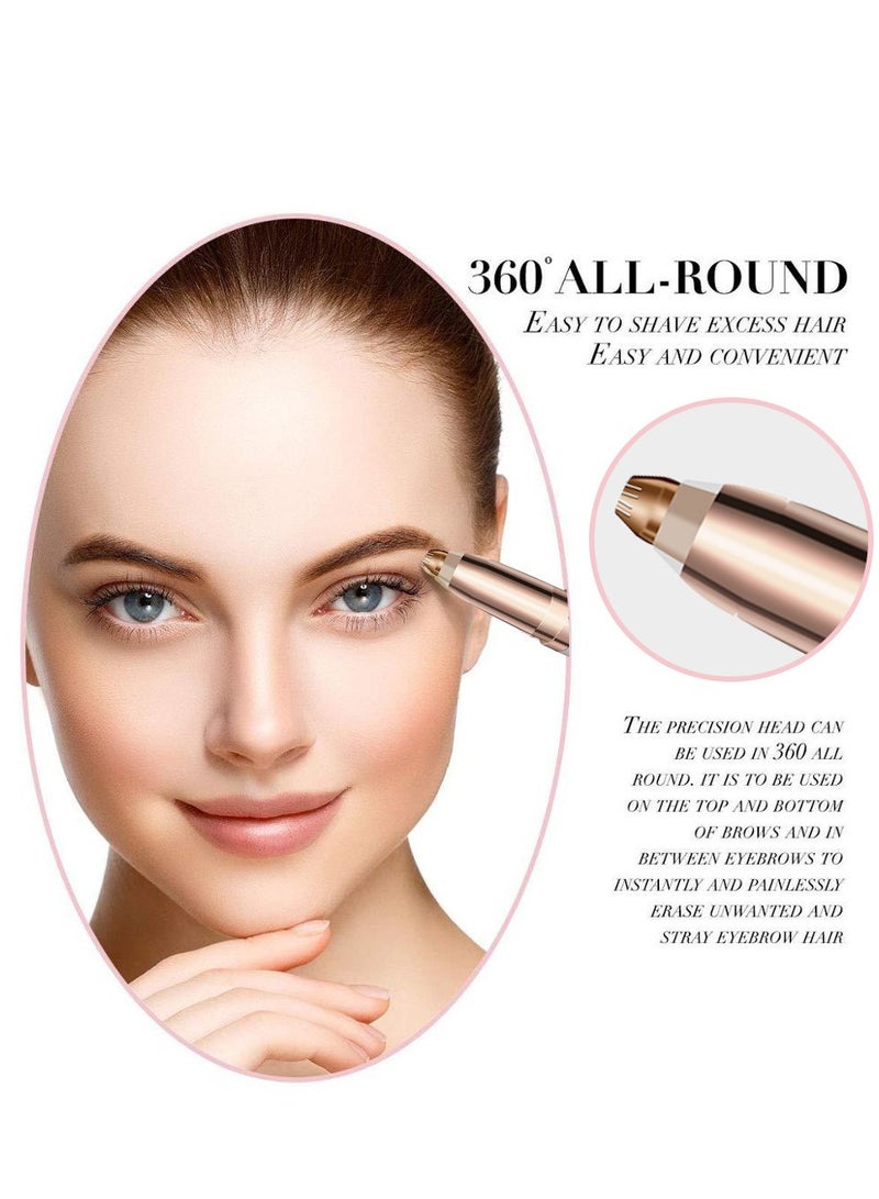 Generic Electric eyebrow trimmer( gold)  - Image 3