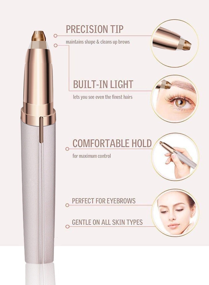 Generic Electric eyebrow trimmer( gold)  - Image 4