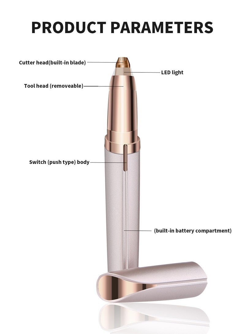 Generic Electric eyebrow trimmer( gold)  - Image 5