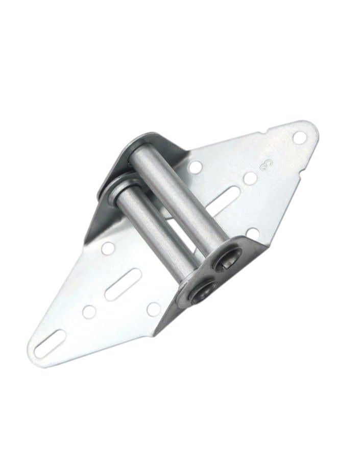 Wulankd 2 Packs Galvanized Garage Door Hinges - Heavy Duty 14 Gauge Steel, Suitable for Residential/Light Commercial Garage Door Replacement (#3) - Image 4