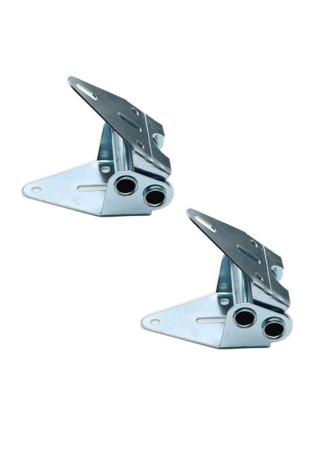 Wulankd 2 Packs Galvanized Garage Door Hinges - Heavy Duty 14 Gauge Steel, Suitable for Residential/Light Commercial Garage Door Replacement (#3) - Image 3