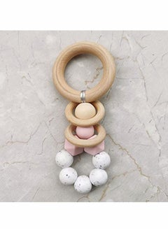 KASTWAVE Puzzle Molar Toy Puzzle Toy Wooden Bead Toy String Beads Baby Room Hanging Decorations Child Pendant Photo Prop Toys for Children  - Image 1
