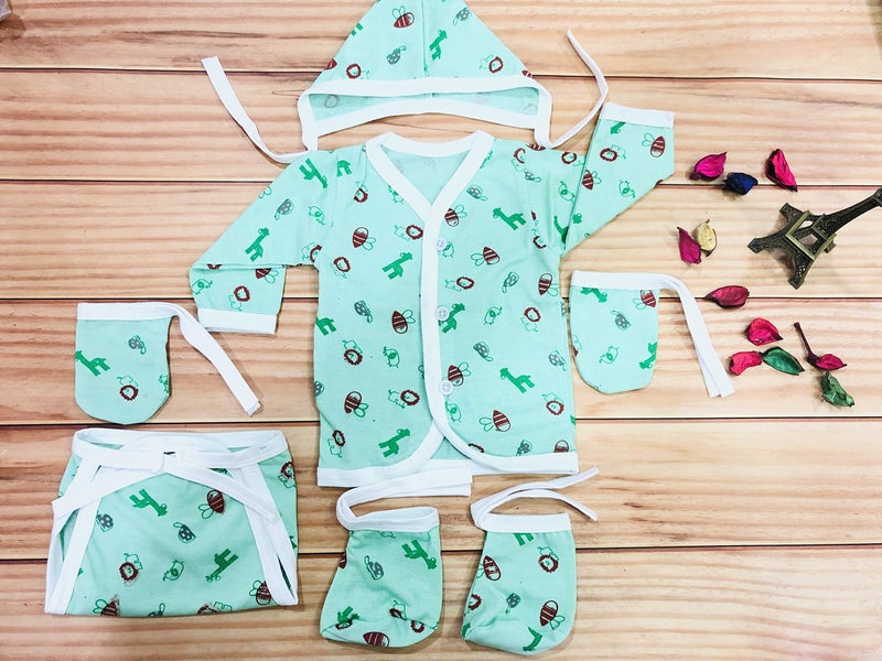 Fareto New Born Baby Gift Pack Clothing Set(0-3 Months)(Pack of 5 Items) - Image 4