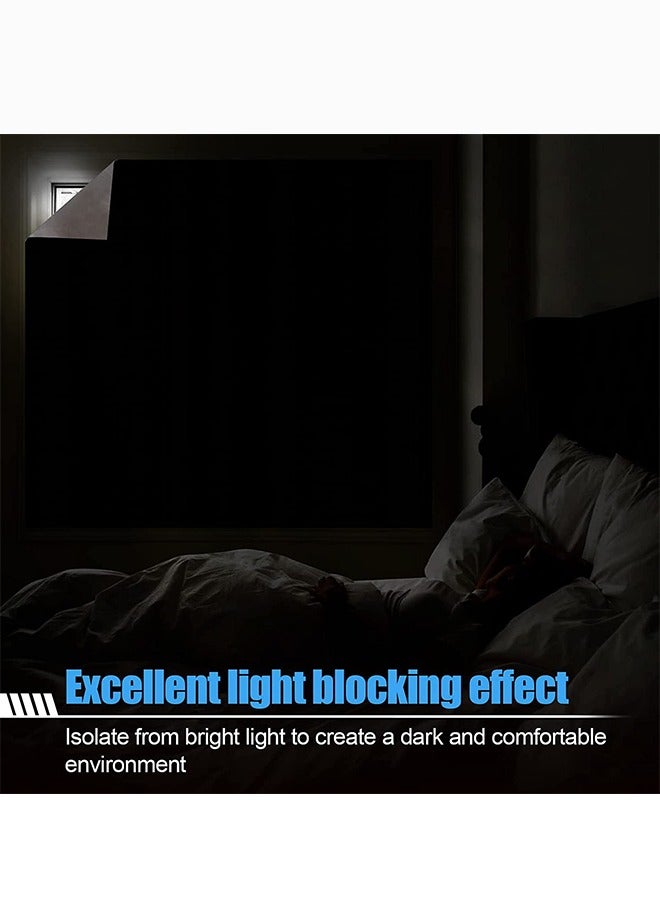 DUNISO Blackout curtains, portable home Oxford cloth curtains, travel light blocking curtains, sound and heat insulation, with accessories, suitable for bedrooms, living rooms, travel, 1.5 * 2m - Image 4