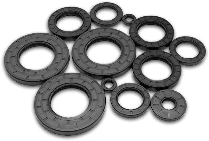 Oil Seal, Lip Seal, 1pcs NBR Framework Oil Seal Id 110mm Od 125~200mm Thickness 7~18mm TC Skeleton Rings Double Lip(TC 110x125x7mm NBR) - Image 5
