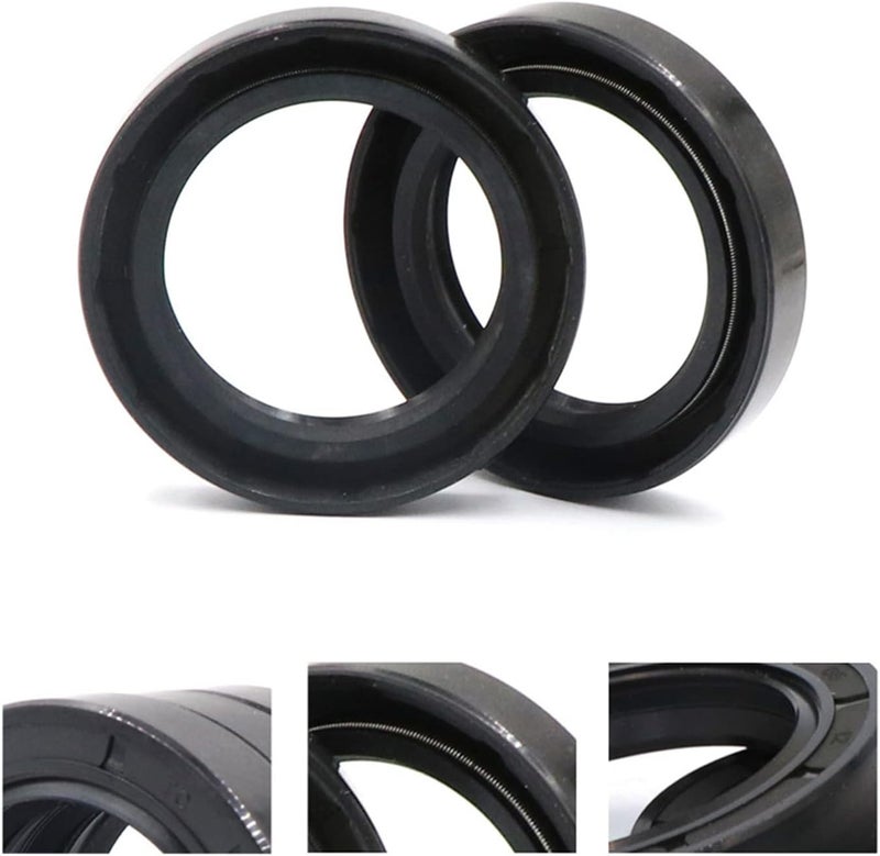 Oil Seal, Lip Seal, 1pcs NBR Framework Oil Seal Id 110mm Od 125~200mm Thickness 7~18mm TC Skeleton Rings Double Lip(TC 110x125x7mm NBR) - Image 3