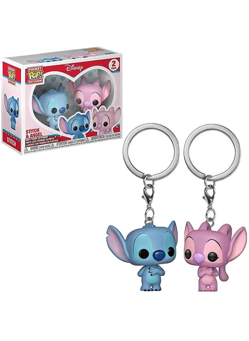 Y&D Stitch Surrounding Hand Toys-Stitch Baby Set Keychain  - Image 1