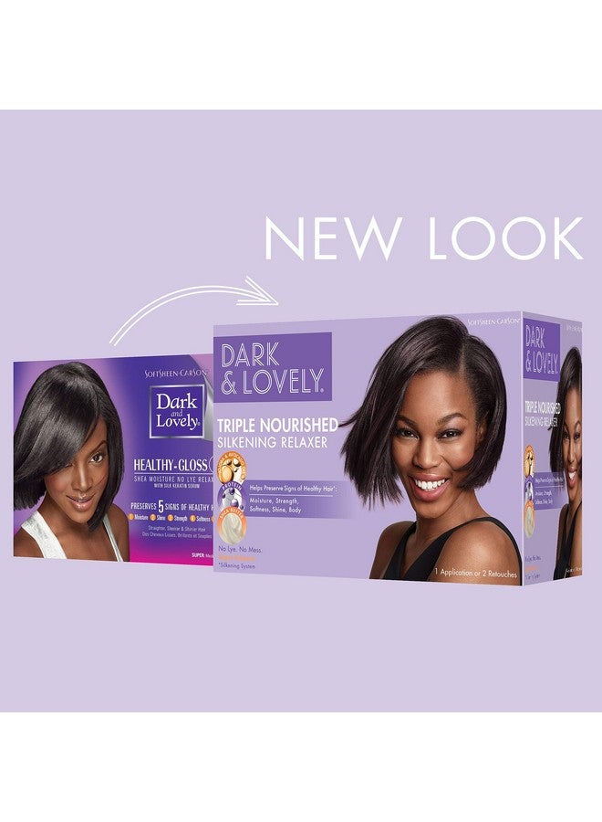 SoftSheen-Carson Oftsheencarson Dark And Lovely Healthy Gloss 5 Moisturizing Nolye Relaxer With Shea Butter Super - Image 5