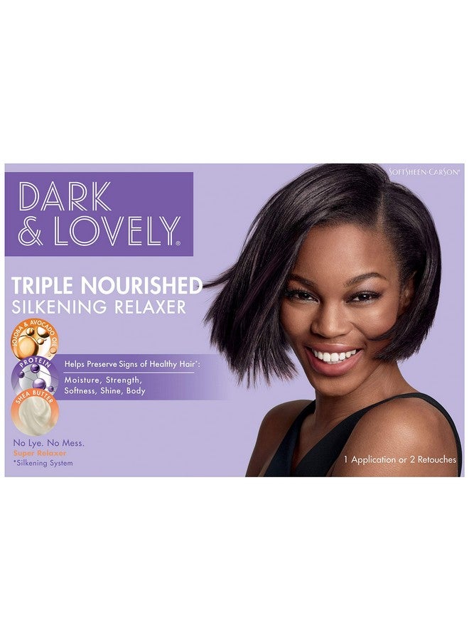 SoftSheen-Carson Oftsheencarson Dark And Lovely Healthy Gloss 5 Moisturizing Nolye Relaxer With Shea Butter Super - Image 2