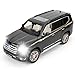 LOVEPOSELY Compatible for 118 Scale Collectible Landcruiser LC300 Diecast Model Car Zinc Alloy Pull Back Toy Car Vehicle with Lights and Sounds for Decoration Adult Boys GirlsBlack - Image 2