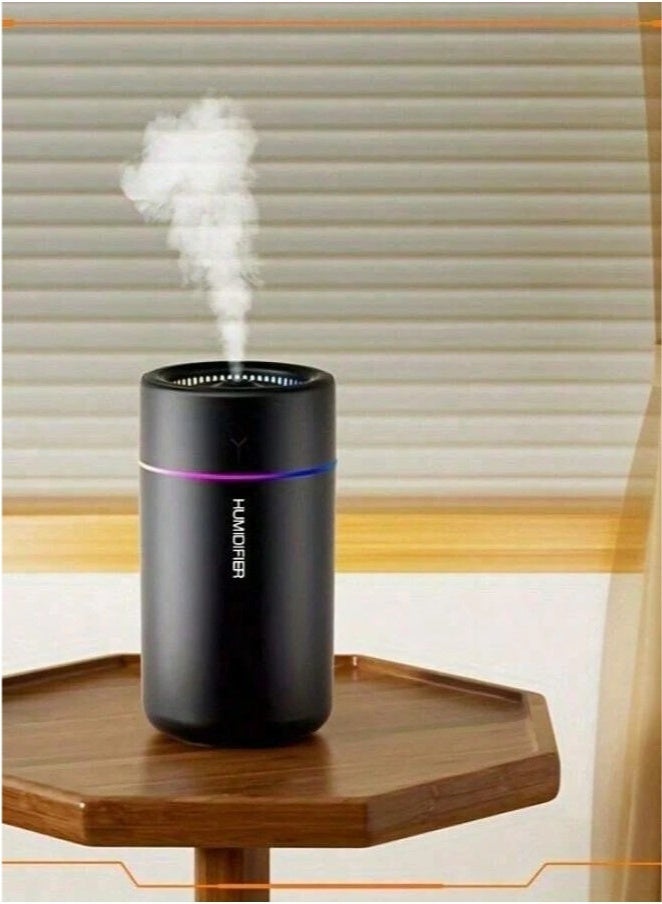 كيلا مرطب هواء بالموجات فوق الصوتية بمنفذ USB، أسود، سعة 280 مل، مناسب للسيارة والمكتب وغرفة النوم وما إلى ذلك. إيقاف تشغيل تلقائي، وضعان للضباب، فائق الهدوء - (أسود) - Image 3