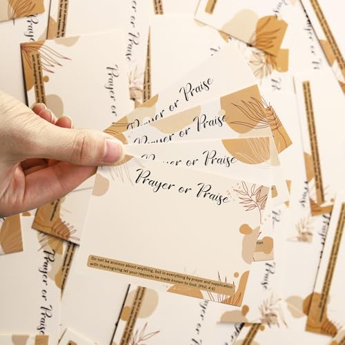 Resholder 400 Pcs Prayer Cards Bulk Church Visiting Cards Catholic Baptism Funeral Gifts Christian Scripture for First Communion Fathers Day Women Christening Favors Guest Gifts(Boho) - Image 5