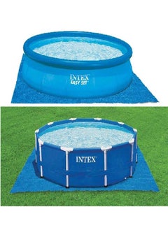 INTEX Intex Pool Ground Cloth for 8ft to 15ft Round Above Ground Pools  - Image 1