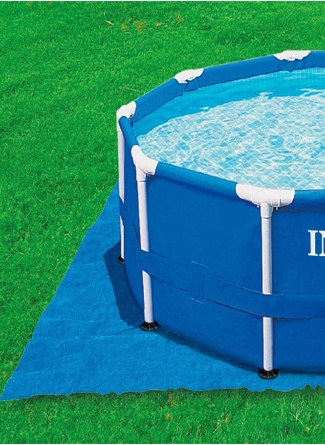 INTEX - Intex Pool Ground Cloth for 8ft to 15ft Round Above Ground Pools - Image 1