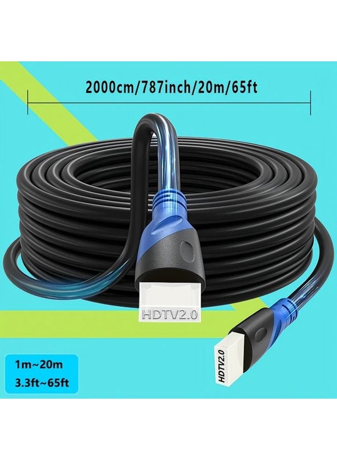 50ft 4K 8K HDTV Cable 18Gbps Gold Plated Ethernet Compatible ARC for UHD TV Xbox PS5 - Image 2