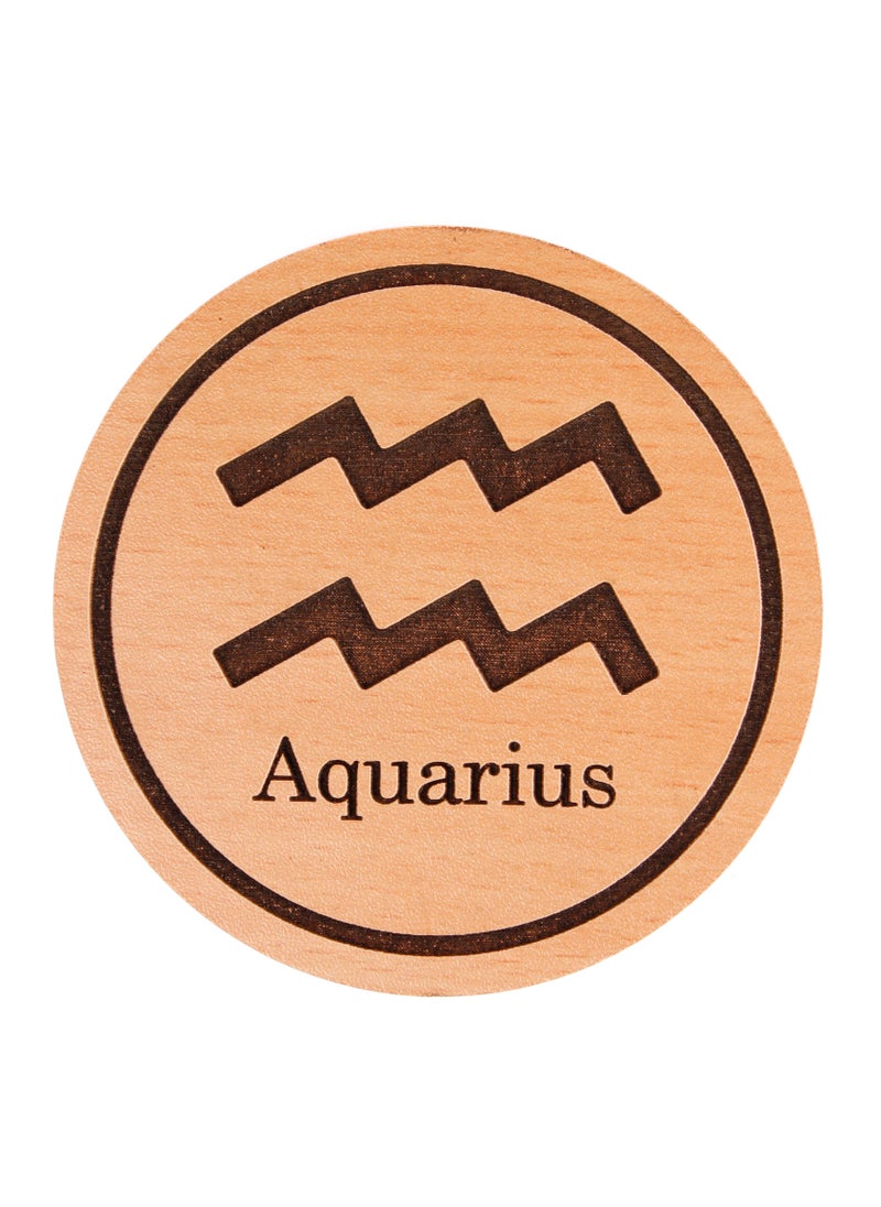 Laser Crafts Laser Crafts Aquarius Coaster Wood 