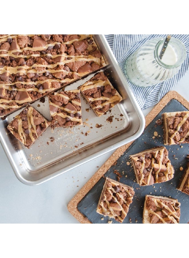 نورديك وير صينية كيك مربعة ناتشورالز باللون الفضي 9 انش - Image 2