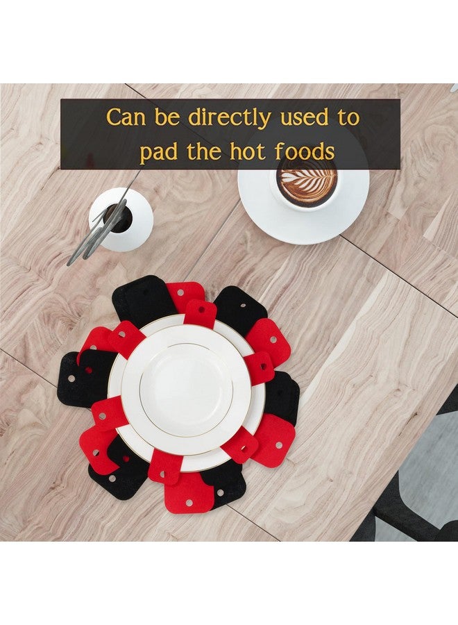 SAVINA Savina Pot & Pan Protectors - Big Different Sizes (16" 15" 14" 12") - Set of 8 - Material Felt, Cookware Protectors, Keep Kitchenware of Scratches and Avoid Clatter, Divider Pads  - Image 3