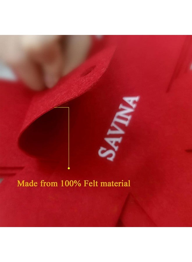 SAVINA Savina Pot & Pan Protectors - Big Different Sizes (16" 15" 14" 12") - Set of 8 - Material Felt, Cookware Protectors, Keep Kitchenware of Scratches and Avoid Clatter, Divider Pads  - Image 5