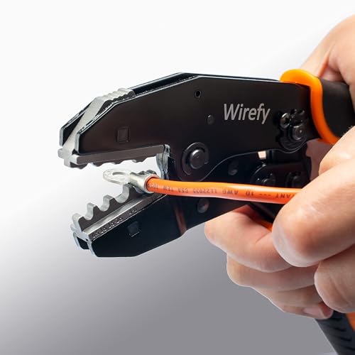Wirefy Crimping Die for Non-Insulated Terminals 20-10 AWG | Interchangeable Quick-Change Die for Wirefy Crimping Tools | Professional 3D Crimping Accessory - Image 2