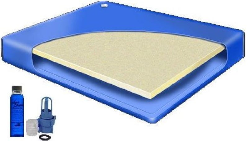 The Bettersleep Company Dijkoo Zymise Super Single 48 x 84 Semi Waveless Waterbed Mattress 
