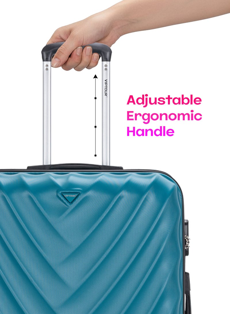 فيبتور مجموعة من 4 حقائب سفر بعجلات ABS مع قفل رقم 20،24،28،32 بوصة - Image 5