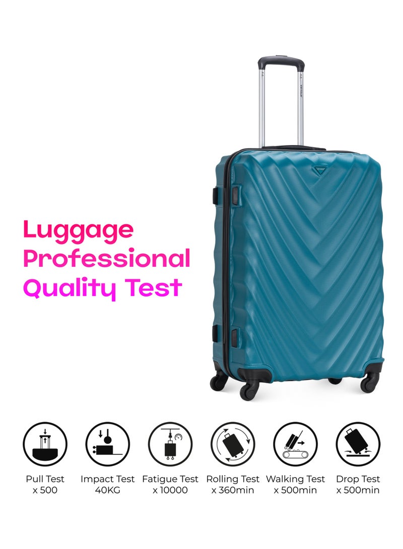 فيبتور مجموعة من 4 حقائب سفر بعجلات ABS مع قفل رقم 20،24،28،32 بوصة - Image 4