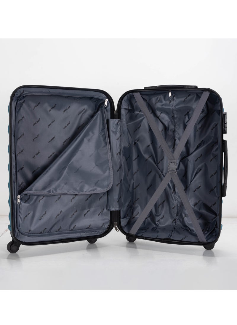 VIPTOUR - Set of 4 ABS Trolley Luggage With Number Lock 20,24,28,32 Inches - Image 1