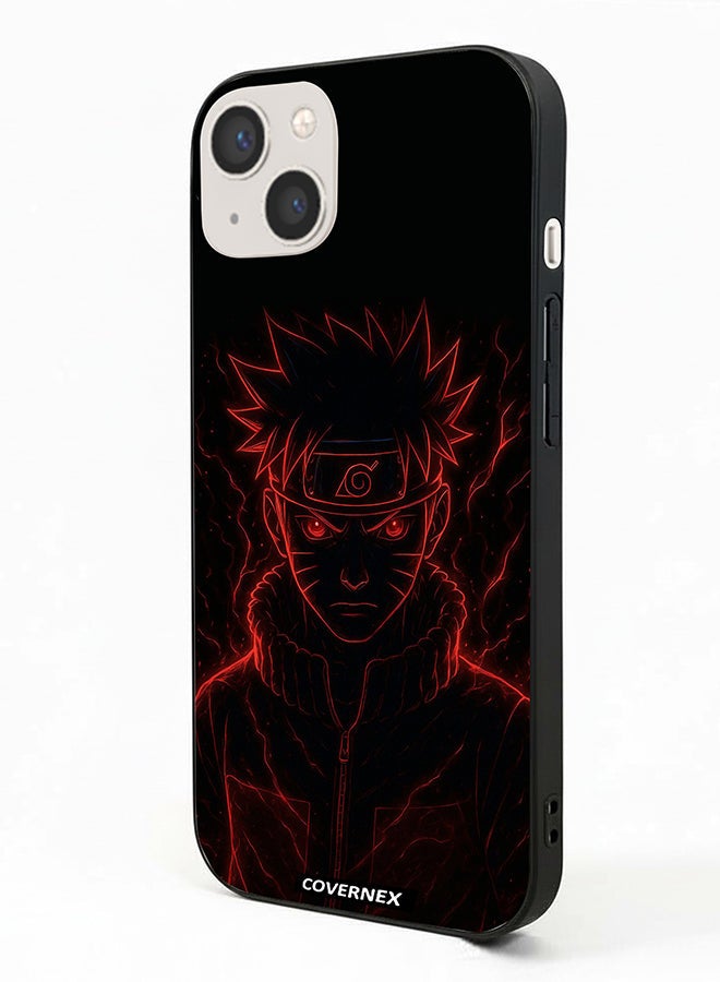 Covernex غطاء حماية آيفون 13 مزخرف بتصميم ناروتو شيبودن مع تأثير التوهج - Image 1