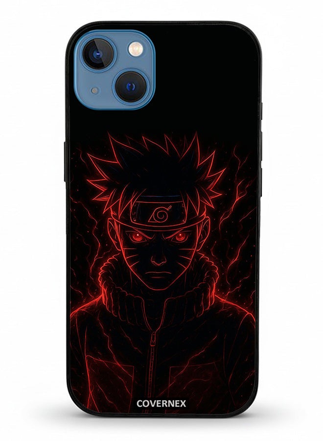 Covernex غطاء حماية آيفون 13 مزخرف بتصميم ناروتو شيبودن مع تأثير التوهج - Image 2