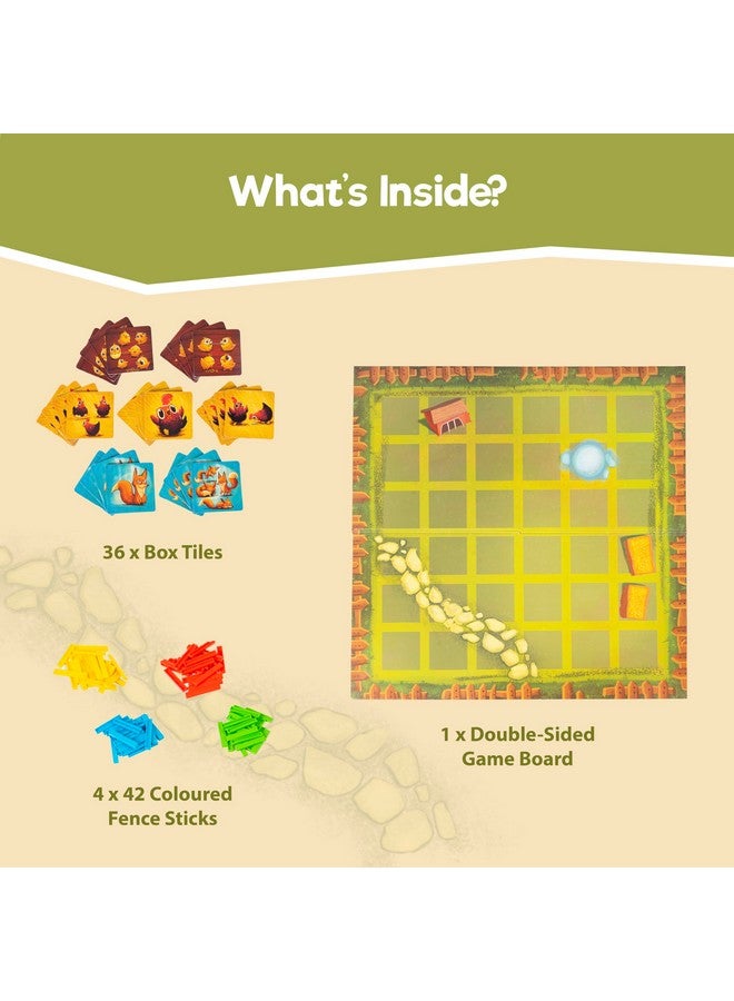 بينكا لعبة بينكا اللوحية - عدّ دجاجاتك، لعبة لوحية استراتيجية للأولاد والبنات، ممتعة للعائلة والأصدقاء، لعبة ورق للأطفال والمراهقين والبالغين، هدايا سفر للأعمار من 7 و8 و9 و10 سنوات فما فوق، من 2 إلى 4 لاعبين - Image 2