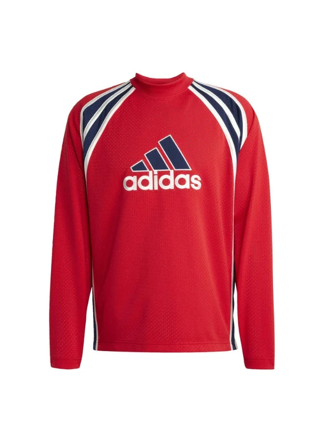 adidas Originals WARM-UP TOP Red Originals Men TOPS