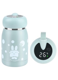 Generic Vacuum Cup, Stainless Steel Steel Lightweight Portable Thermos with Temperature Display Stainless Steel Thermal Filter Coffee Tea, Vacuum Cup, Kids Water Bottle for Travel Home, School Office  - Image 1