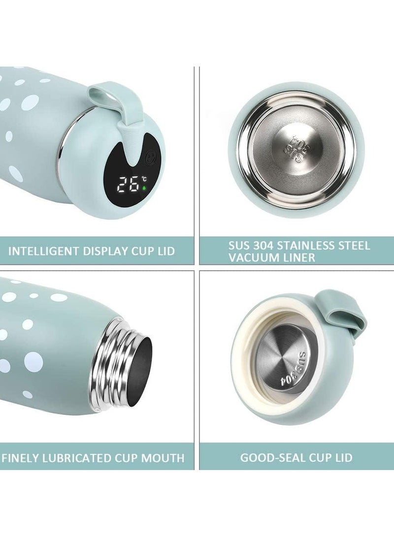 Vacuum Cup, Stainless Steel Steel Lightweight Portable Thermos with Temperature Display Stainless Steel Thermal Filter Coffee Tea, Vacuum Cup, Kids Water Bottle for Travel Home, School Office - Image 4