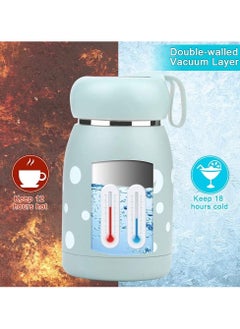 Generic Vacuum Cup, Stainless Steel Steel Lightweight Portable Thermos with Temperature Display Stainless Steel Thermal Filter Coffee Tea, Vacuum Cup, Kids Water Bottle for Travel Home, School Office  - Image 3