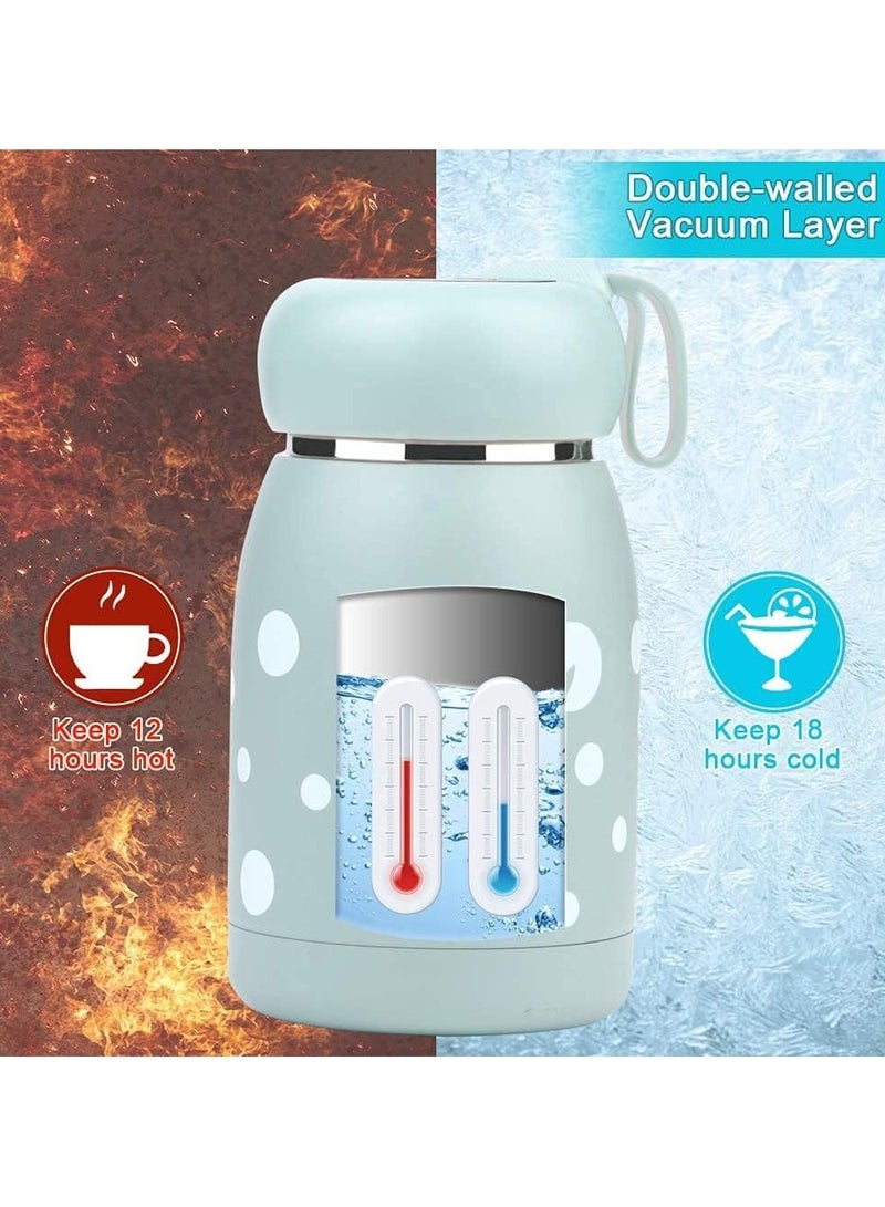 Vacuum Cup, Stainless Steel Steel Lightweight Portable Thermos with Temperature Display Stainless Steel Thermal Filter Coffee Tea, Vacuum Cup, Kids Water Bottle for Travel Home, School Office - Image 3