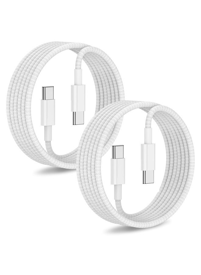 Taimi 2pcs 240W USB-C Charge Cable 2m White  - Image 1