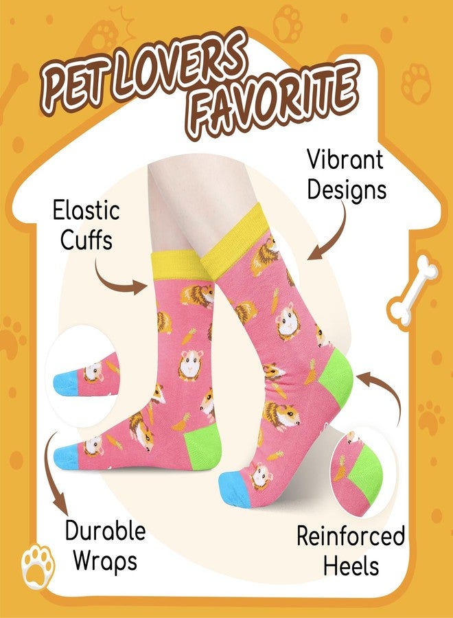 Happy Pop HAPPYPOP Guinea Pig Gifts for Women - Funny Guinea Pig Socks Stocking for Lovers Teen Girls - Image 2