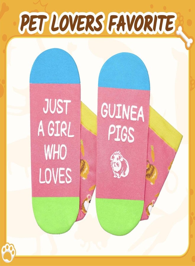 Happy Pop HAPPYPOP Guinea Pig Gifts for Women - Funny Guinea Pig Socks Stocking for Lovers Teen Girls - Image 4