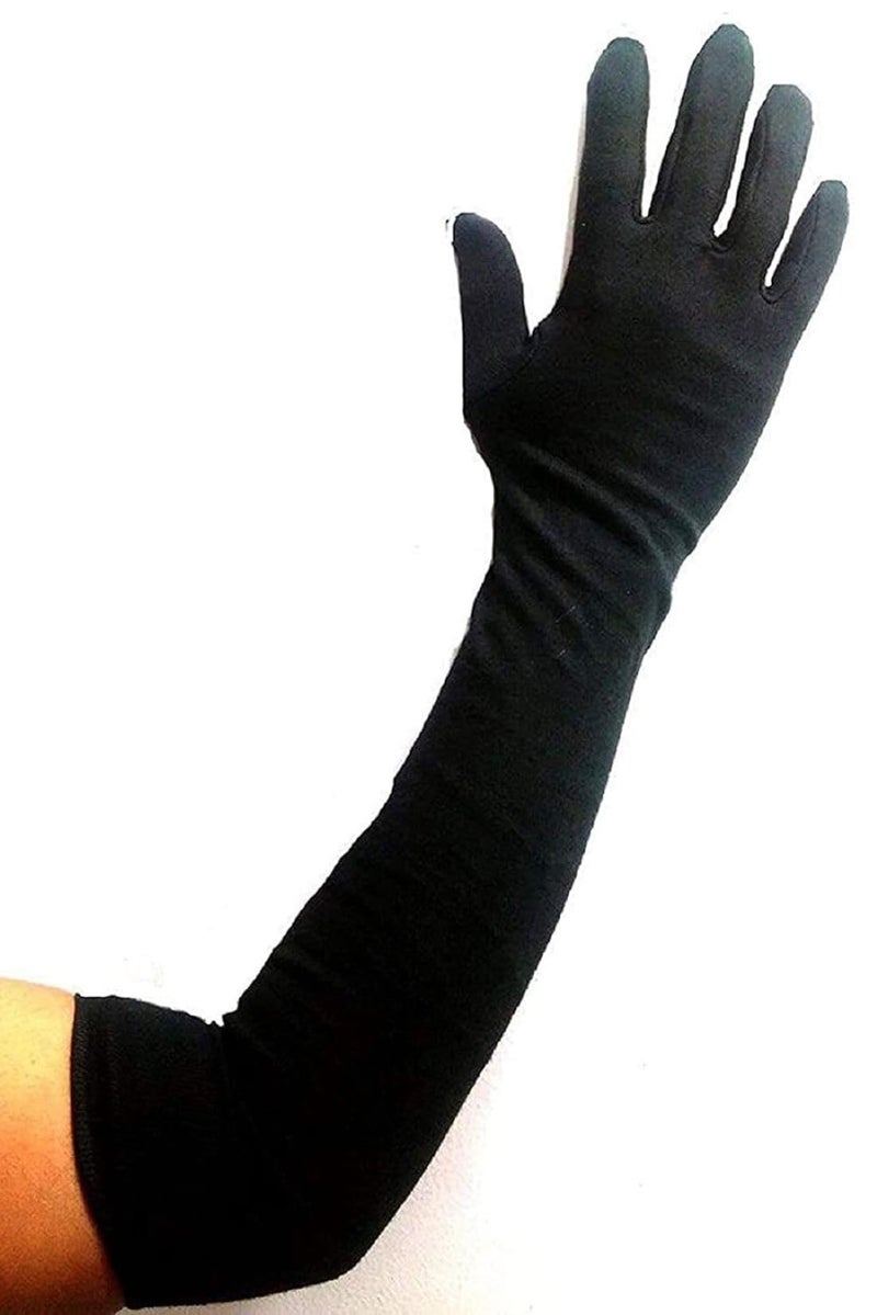 KP GLOBAL Lovely Unisex Cotton Arm Sleeves: Full-Hand Long Gloves for Bike Riding, Men and Women - Washable, Reusable, and Essential for Summer Sun Protection - Image 3