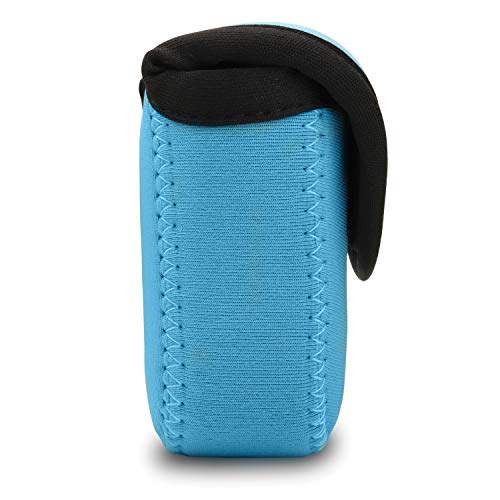Megagear Sony Cyber-Shot Dsc-Hx80, Dsc-Hx90V Ultra Light Neoprene Camera Case, With Carabiner - Blue - MG609 - Image 4