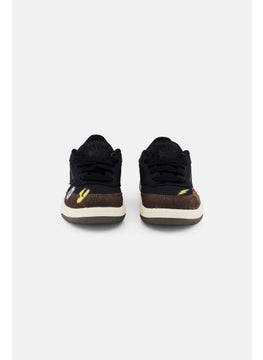 Reebok Kids Boy Club Lace Up Tennis Shoes, Black  - Image 3