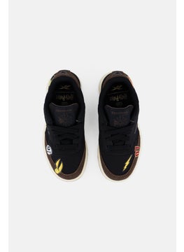 Reebok Kids Boy Club Lace Up Tennis Shoes, Black  - Image 2