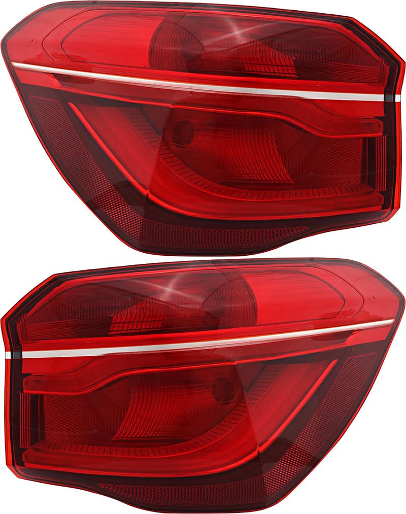 Compatible with BMW X1 Tail Light Lamp Set 2016 2017 2018 2019 LED Driver and Passenger Side